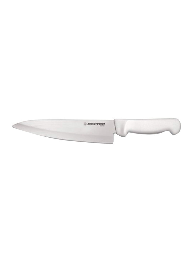 Basics Chef Knife White/Silver 8inch