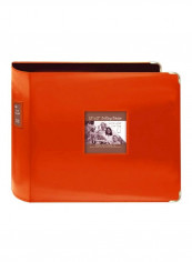 Family Memory Album Bright Orange 3.5x15.6x13.1inch