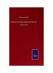 Critical And Miscellaneous Essays Hardcover English by Thomas Carlyle - 2020