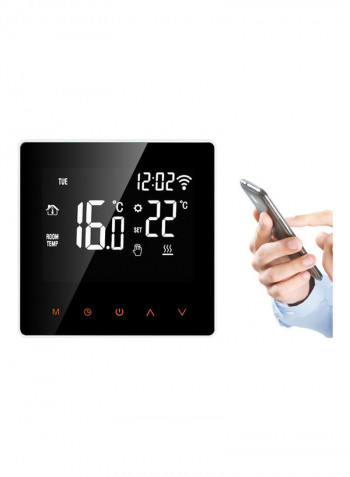 Smart Thermostat Digital Temperature Controller Black