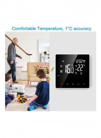 Smart Thermostat Digital Temperature Controller Black