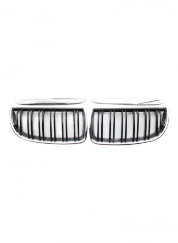 1-Pair Front Bumper Grill for BMW 3 Series 2006-2008 E90 E91