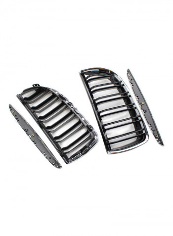 1-Pair Front Bumper Grill for BMW 3 Series 2006-2008 E90 E91
