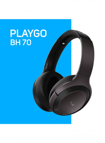 AI Based Wireless Noise Cancelling Headphones Medallion Brown/Black