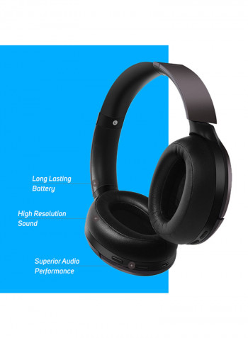AI Based Wireless Noise Cancelling Headphones Medallion Brown/Black