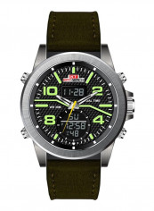 Men's Analog+Digital Electronic Round Watch 2057