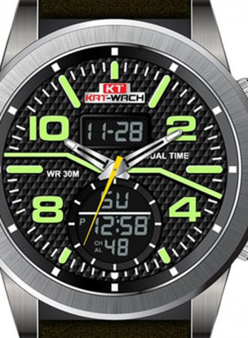 Men's Analog+Digital Electronic Round Watch 2057