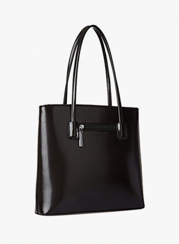 Polyester Blend Handbag LWHB01949 Black