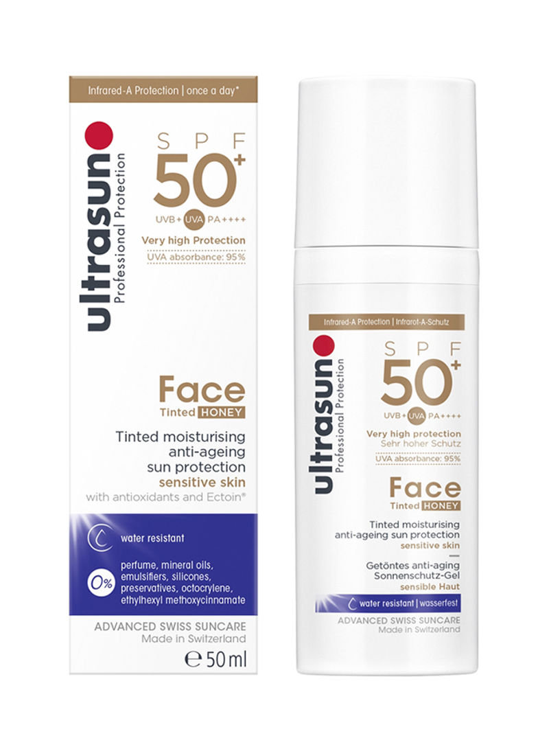 Tinted Moisturiser Anti-Aging Sensitive Skin SPF50 50ml
