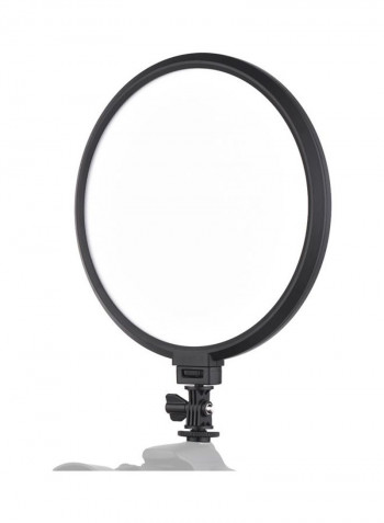 VL-500T Bi-Colour Dimmable Circular LED Video Light 9inch White/Black
