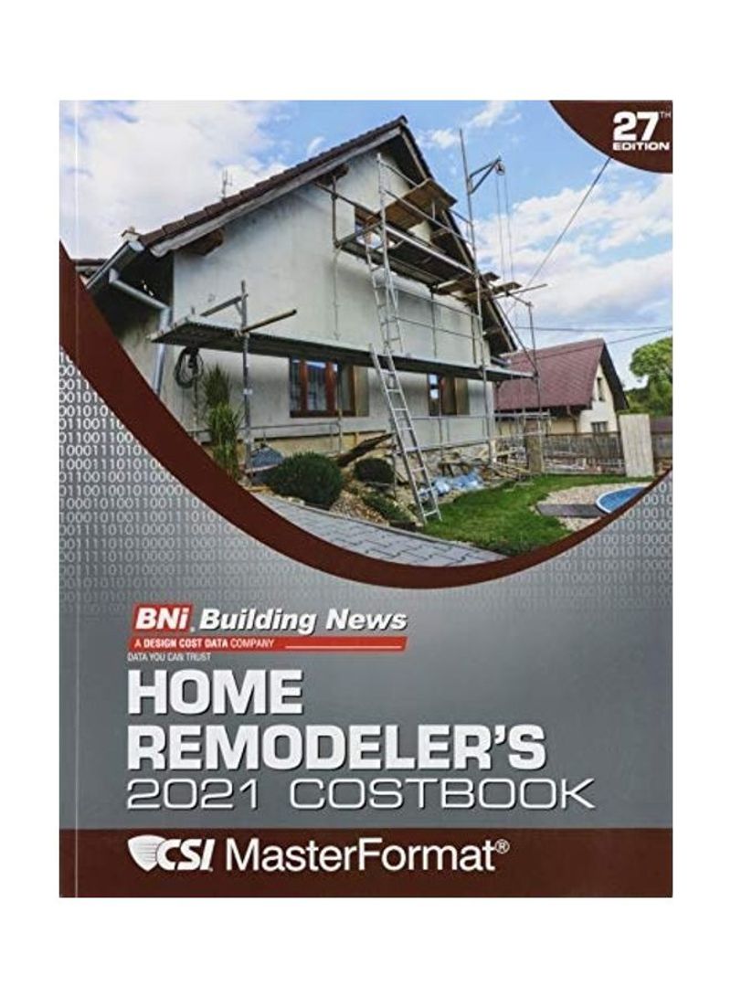 2021 Building News Home Remodeler's Costbook Paperback