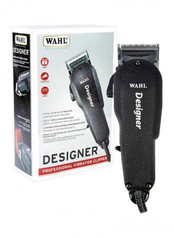 Designer Clipper Silver/Black