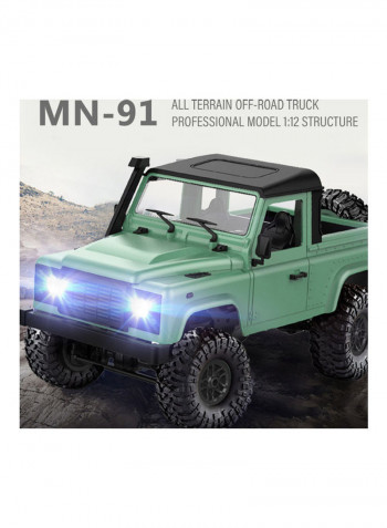 All Terrain Off-Road Truck High Speed Rock Crawler With LED Lights Toy 43x17x25cm