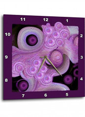 Waves And Shells Printed Analog Wall Clock Multicolour 15x15x0.1inch