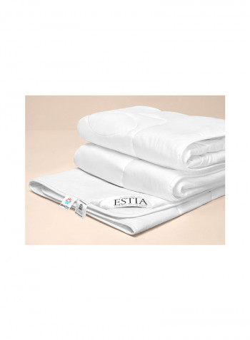 Verde Duvet Fabric White 200x210centimeter