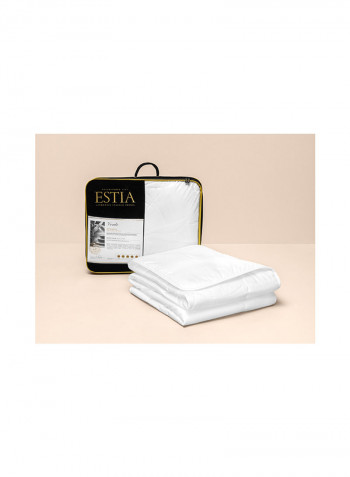 Verde Duvet Fabric White 200x210centimeter