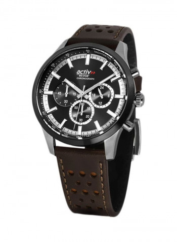 Men's Activ Water Resistant Chronograph Watch 90265SBN123