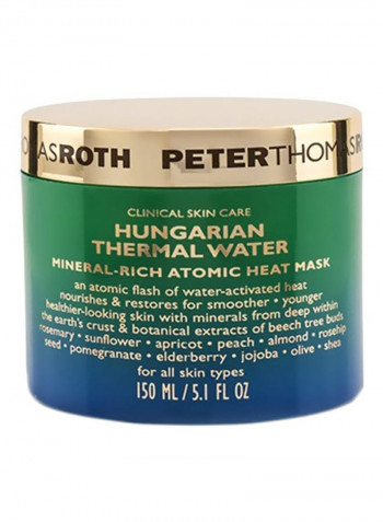 Hungarian Thermal Water Mineral-Rich Atomic Heat Mask 150ml