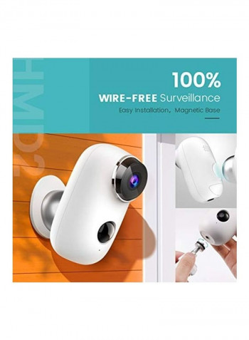 1080P HMD2 Wireless Solar Powered Night Vision Security Camera