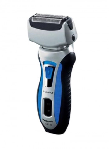 Travel Electric Shaver Black/Blue/Silver
