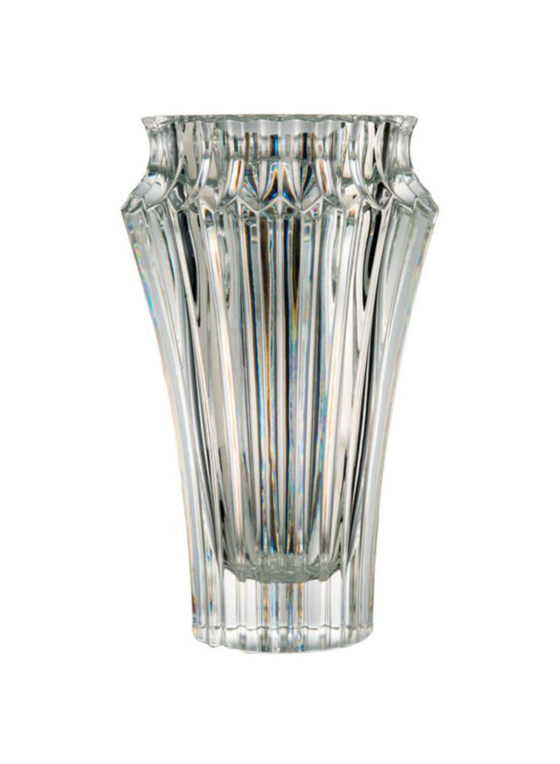 Crown Jewel Flower Vase Clear 15cm