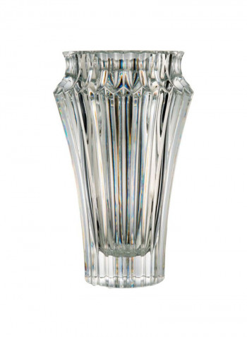 Crown Jewel Flower Vase Clear 15cm