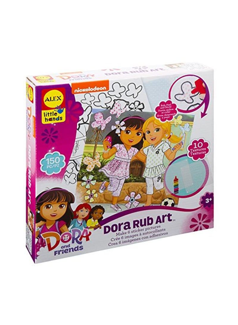 Dora Rub Art Kit