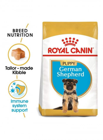 Puppy German Shepherd Health Nutrition Food Brown 12kg