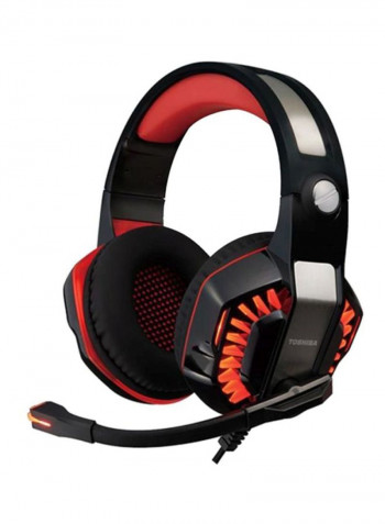 Over-Ear Gaming Headphones For PS4/PS5/XOne/XSeries/NSwitch/PC Black/Red/Grey