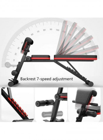 Adjustable Folding Workout Bench