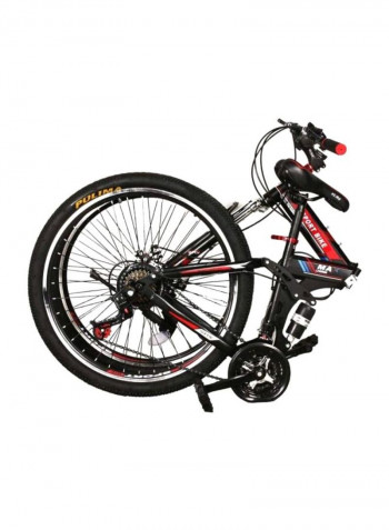 Foldable Mountain Bike  Black/Red