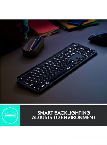 MX Keys Plus Advanced Wireless Keyboard Black