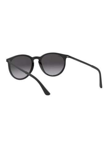 Men's Full Rim Round Sunglasses - Lens Size: 53 mm