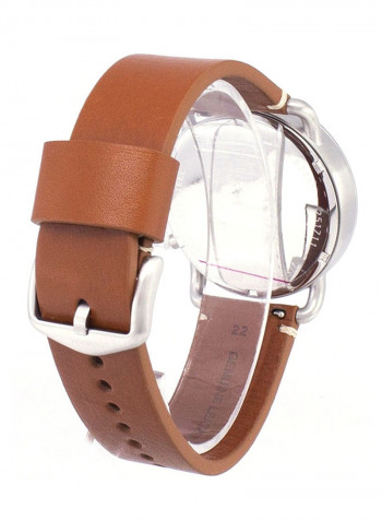 Men's Leather Chronograph Watch FS5401