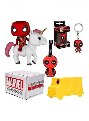 Marvel Collector Corps Subscription Box Deadpool Theme 7 x 11inch