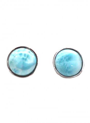 Sterling Silver Metal Stud Earrings
