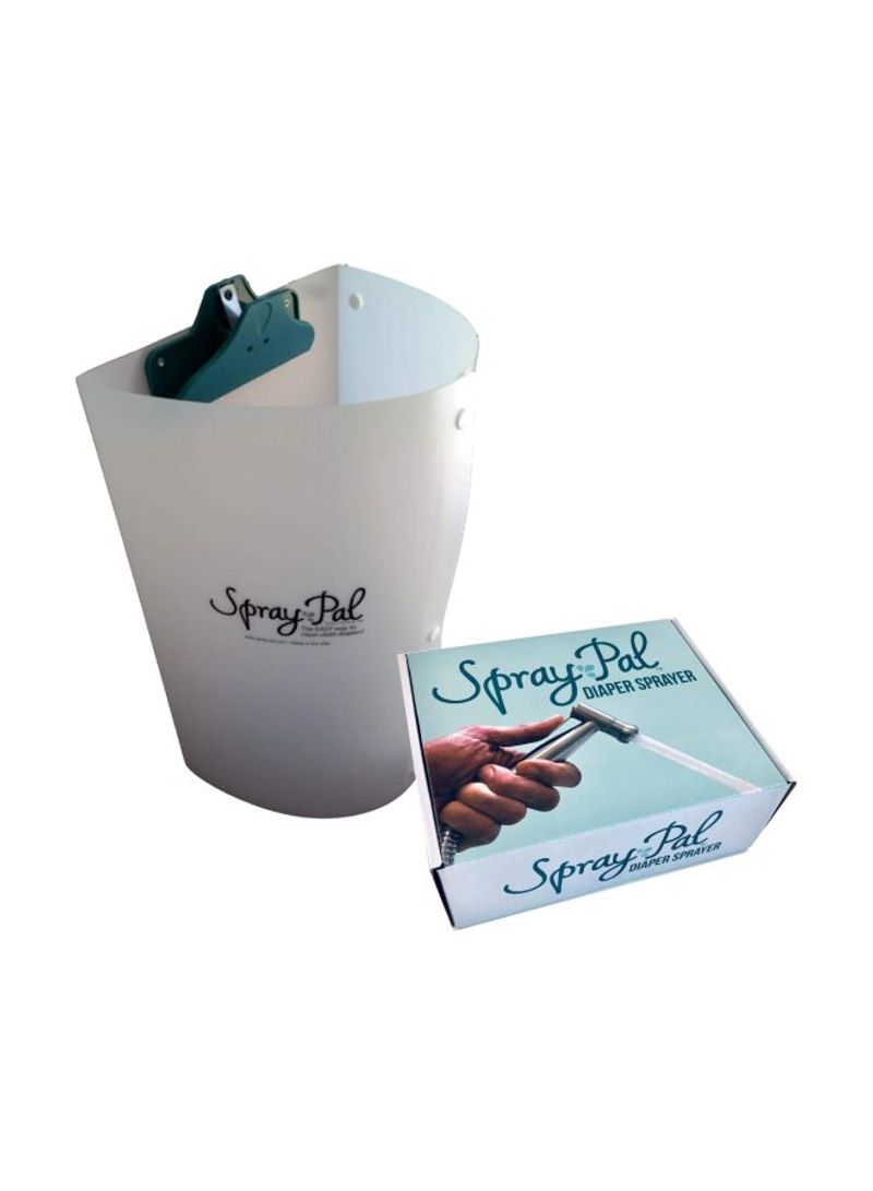 Cloth Diaper Sprayer And Splatter Shield Bundle
