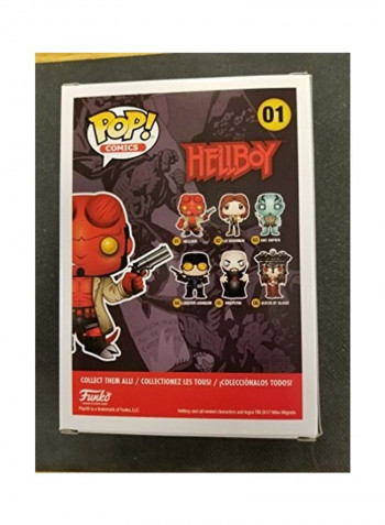 Hellboy Limited Edition Vinyl Figure with Horns 4 x 6inch