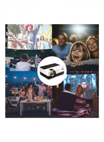 Home Theater Projector H3 WHITE/BLACK