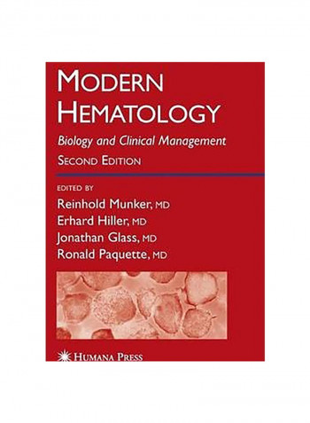 Modern Hematology Hardcover 2nd Edition