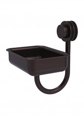 Venus Collection Wall Mounted Dotted Accents Soap Dish Brown