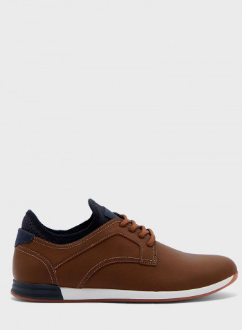 Men's Coruche Low Top Sneakers Brown
