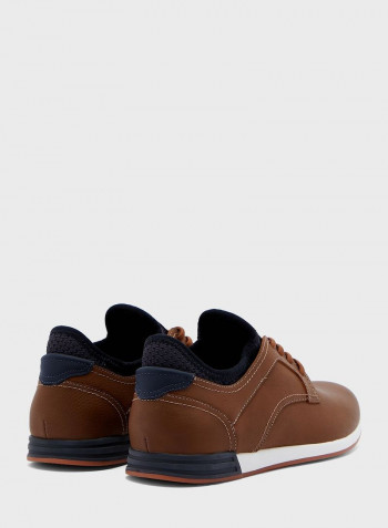 Men's Coruche Low Top Sneakers Brown