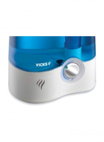 Vicks Ultrasonic Mist Diffuser White/Blue 1.5gallon