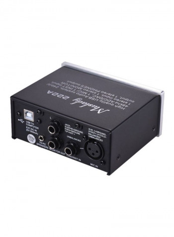 2-Channel USB Audio System Interface External Sound Card