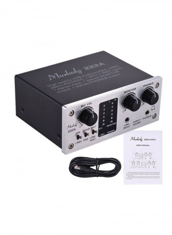 2-Channel USB Audio System Interface External Sound Card