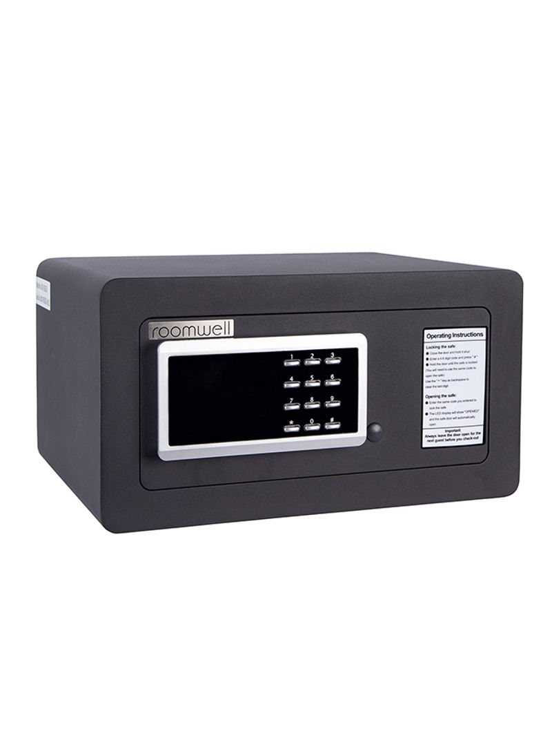 Premium Digital Security Safe Sandy Dark Grey 19.4x43x37centimeter