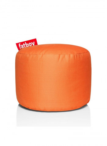 Point Stonewashed Bean Bag Orange 35x50centimeter