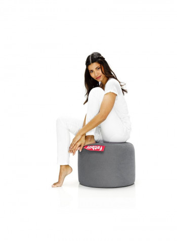 Point Stonewashed Bean Bag Taupe 35x50centimeter