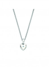 925 Sterling Silver Heart Shaped Pendant Necklace